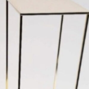 Stojak metalowy lustrzane złoto H 80 cm