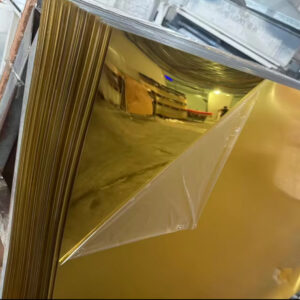 Hips arkusz 1220 x 2440 ZŁOTO - SZARY