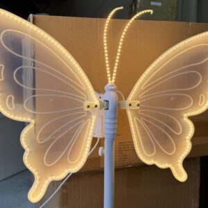 Motyl led RUCHOME SKRZYDŁA rozpiętość 40 cm