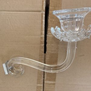 Zestaw 2 ramion + 3 tub szklanych do KANDELABRA SZKLANEGO H 100 cm